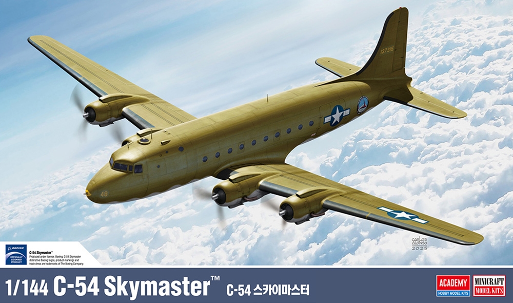 Bachmann Europe plc - US Air Force C-54 Skymaster Transport Aircraft